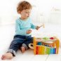 Hape Pound & Tap Bench with Slide Out Xylophone - Award Winning Yellow