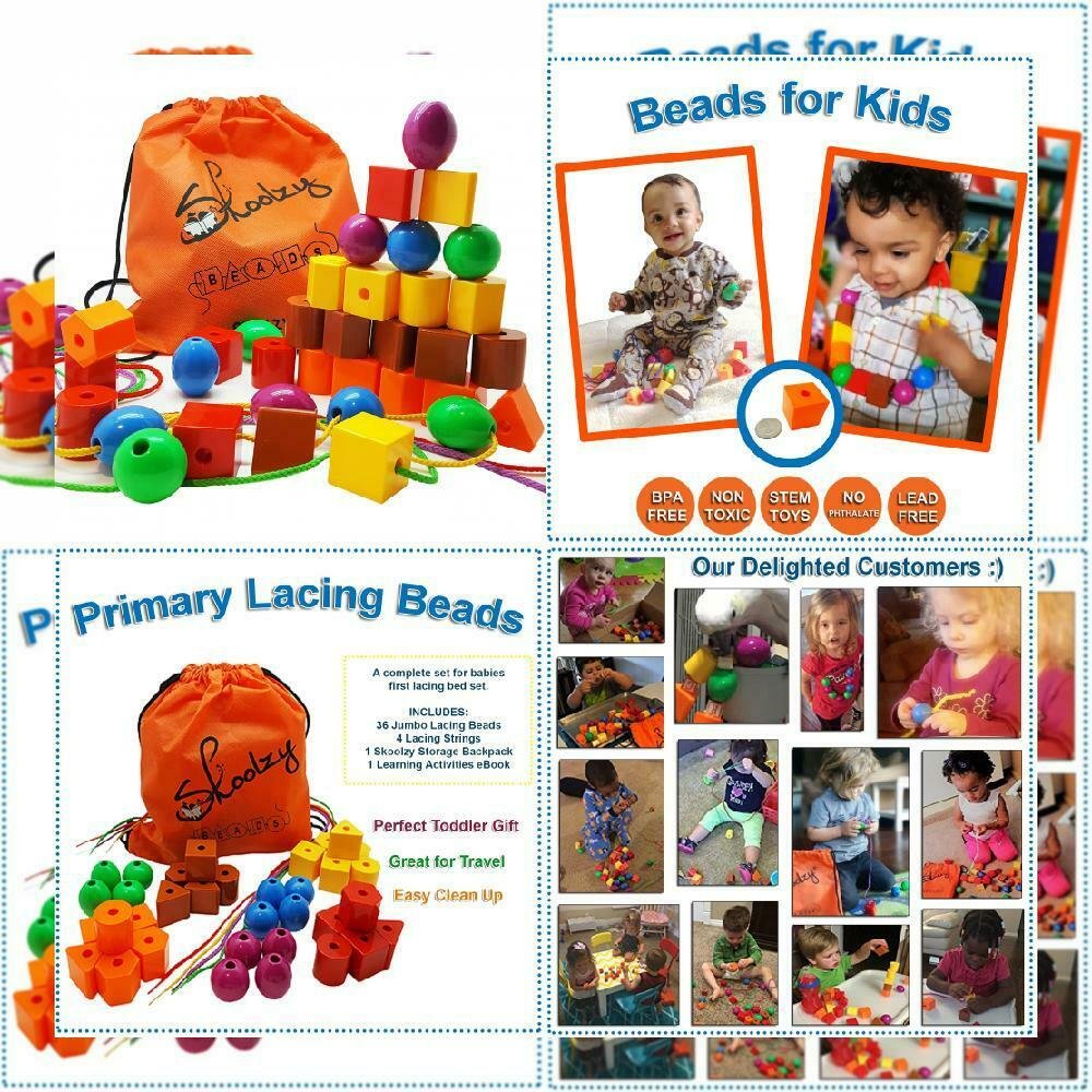 skoolzy lacing beads