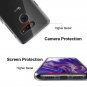LG G8 ThinQ Case, Unov Clear with Design Soft TPU Shock Death Hallows