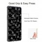 LG G8 ThinQ Case, Unov Clear with Design Soft TPU Shock Death Hallows