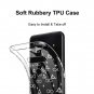 LG G8 ThinQ Case, Unov Clear with Design Soft TPU Shock Death Hallows