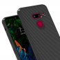 LG G8 ThinQ Case,IDEA LINE Flexible Carbon Fiber TPU Soft Armor BLACK