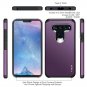 J&D Case Compatible for LG V40 ThinQ Case/LG Case, Heavy Duty Purple