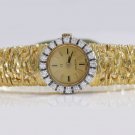 Antique RARE OMEGA 18K Solid Yellow Gold VS1 Diamond Ladies Watch  38.3g
