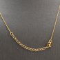 14K Solid Yellow Gold Bar Necklace with Diamond Accent