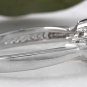 2.80Ct Natural Emerald & Diamond 14K Solid White Gold Ring