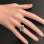 2.16Ct Natural Emerald & Diamond 14K Solid Yellow Gold Ring