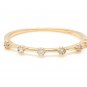 Natural Diamond 14K Solid Yellow Gold Band Ring