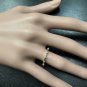 Natural Diamond 14K Solid Yellow Gold Band Ring