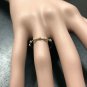 Natural Diamond 14K Solid Yellow Gold Band Ring