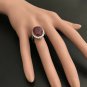 13.30 Carats Natural Red Ruby and Diamond 14K Solid White Gold Ring