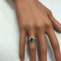 2.00 Carats Natural Tanzanite & Diamond 14K Solid Yellow Gold Ring