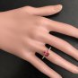 1.40 Carats Natural Tourmaline 14K Solid Rose Gold Ring