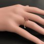 1.40 Carats Natural Tourmaline 14K Solid Rose Gold Ring