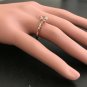 1.06 Carats Natural Morganite and Diamond 14K Solid Rose Gold Ring