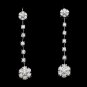 2.10Ct Natural Diamond 14k Solid White Gold Earrings