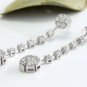 2.10Ct Natural Diamond 14k Solid White Gold Earrings