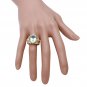 7.71Ct Natural Aquamarine and VS Diamond 14K Solid Yellow Gold Ring