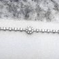 3.23Ct Natural Diamond 18K Solid White Gold Bracelet