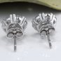 1.60Ct Natural Diamond 14k Solid White Gold  Earrings