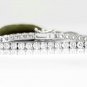 2.80 Carat Natural Diamond 14K Solid White Gold Bracelet
