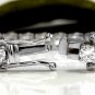2.80 Carat Natural Diamond 14K Solid White Gold Bracelet