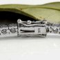 2.80 Carat Natural Diamond 14K Solid White Gold Bracelet