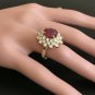 8.40 Carats Natural Red Ruby and Diamond 14K Solid Yellow Gold Ring