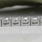 Estate 4.15 Carat Natural VS Diamond 14K Solid White Gold Bracelet