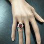 4.32 Carats Natural Ruby and Diamond 14K Solid Yellow Gold Ring
