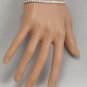 3.75 Carat Natural VS Diamond 14K Solid White Gold Bracelet