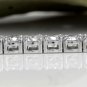 3.75 Carat Natural VS Diamond 14K Solid White Gold Bracelet