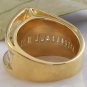 Estate 2.06 Carats Natural VS Diamond 18K Solid Yellow Gold Engagement Ring