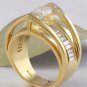 Estate 2.06 Carats Natural VS Diamond 18K Solid Yellow Gold Engagement Ring