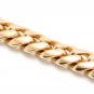 6.00Ct Natural Diamond 14K Solid Yellow Gold Men's Miami Cuban Link Bracelet 80g
