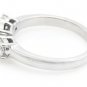 1.32Ct Natural Emerald & Diamond 14K Solid White Gold Ring
