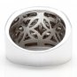 HEAVY 5.00Ct Natural Diamond 14K Solid White Gold Men's Ring