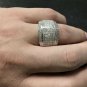HEAVY 5.00Ct Natural Diamond 14K Solid White Gold Men's Ring