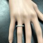0.80 Carats Splendid Natural Diamond 14K Solid White Gold Eternity Ring