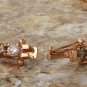 Estate 9.57 Carat Natural Diamond 14K Solid Rose Gold Bracelet