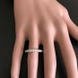 1.80 Carats Natural Diamond 14K Solid White Gold Eternity Ring