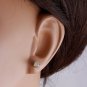 0.40Ct Natural Diamond 14k Solid Yellow Gold Stud Earrings