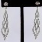 Estate 2.62 Carat Natural VVS Diamond 18K Solid White Gold Earrings