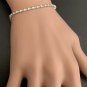 1.40 Carat Natural Diamond 14K Solid White Gold Bracelet