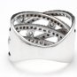 1.00 Carats Natural Diamond 14K Solid White Gold Band Ring