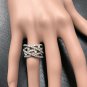 1.00 Carats Natural Diamond 14K Solid White Gold Band Ring
