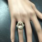 6.91Carats Natural Morganite and Diamond 14K Solid Yellow Gold Ring