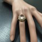 6.91Carats Natural Morganite and Diamond 14K Solid Yellow Gold Ring