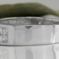 Estate 1.20Ct Natural VS1 Diamond 14K Solid White Gold Unisex Ring