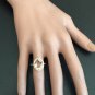 3.30 Carats Natural Morganite and Diamond 14K Solid Yellow Gold Ring